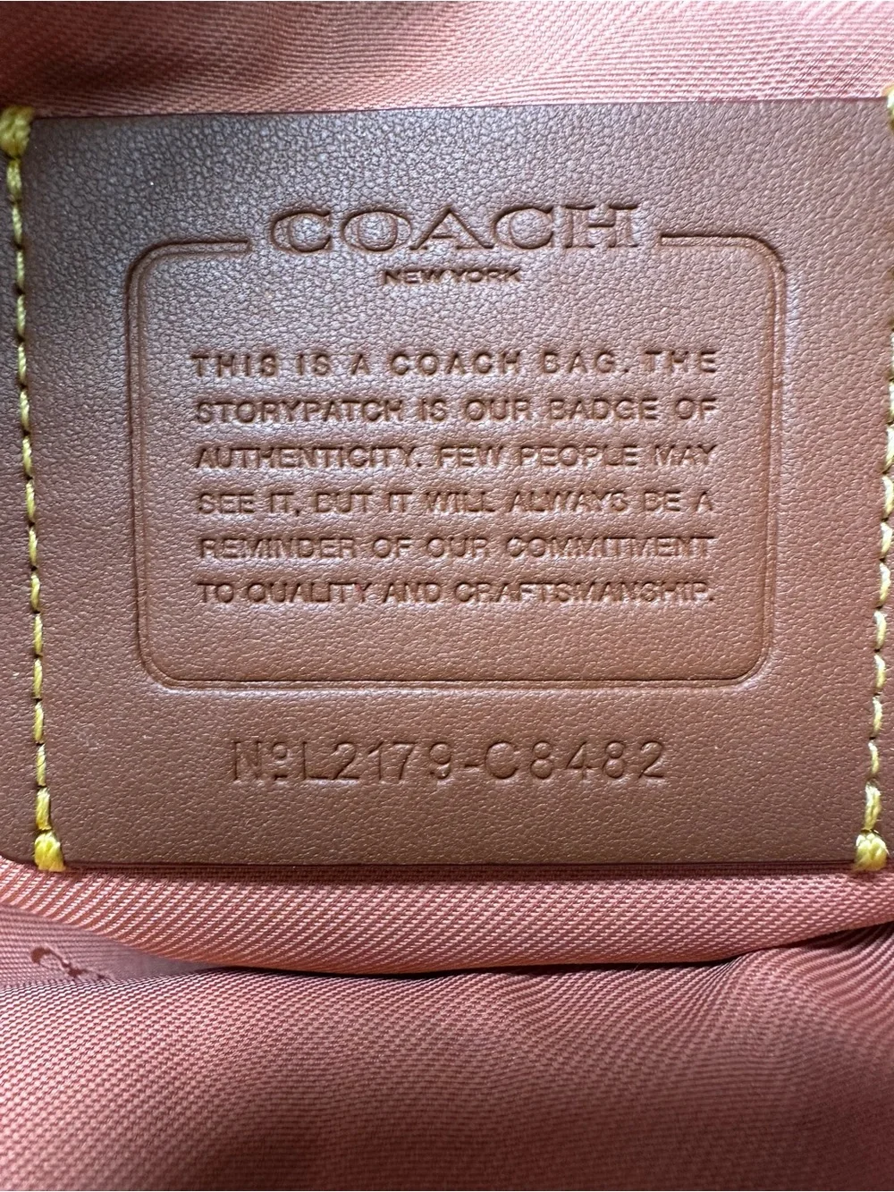 Coach Coral Orange Pebbled Leather Small Dufflet Shoulder Bag